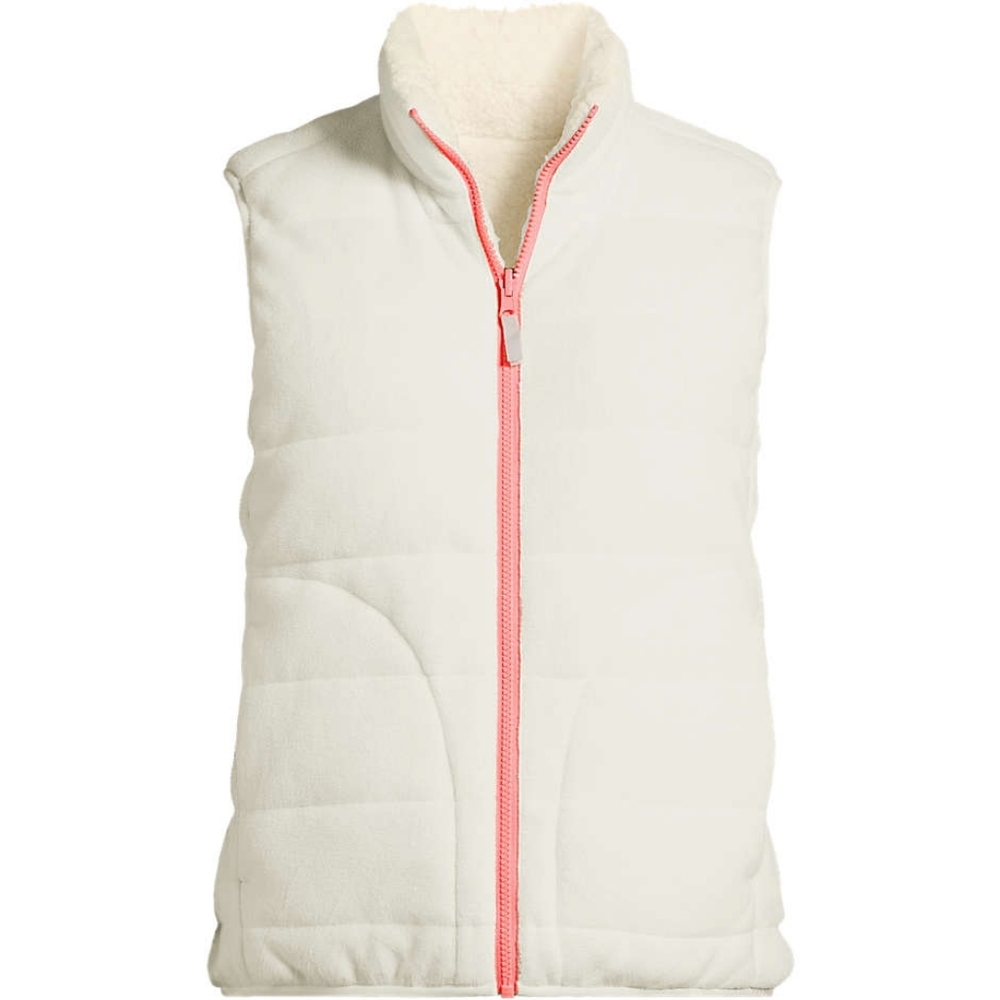 Lands End Women's Anyweather Reversible Quilted Insulated Vest Size XL‎ 18